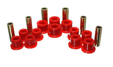 Load image into Gallery viewer, Energy Suspension 99-04 Ford F-350 2wd/F-250 SD 4wd/F-350 4wd Red Rear Leaf Spring Bushing Set
