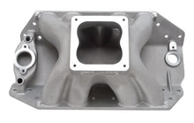 Load image into Gallery viewer, Edelbrock Manifold Big Victor II BBC w/ Edelbrock Profiler or Dart Big Chief Heads Dominator Flange
