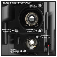 Load image into Gallery viewer, Spyder Ford F-250/F-350/F450 Super Duty 11-16 V2 Projector Headlights - Black (PRO-YD-FS11V2-LB-BK)
