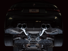 Load image into Gallery viewer, AWE Track Edition Catback Exhaust for BMW G8X M3/M4 - Chrome Silver Tips

