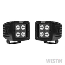 Load image into Gallery viewer, Westin LED Auxiliary Light 3.2in x 3.0in Spot w/5W Cree - Black
