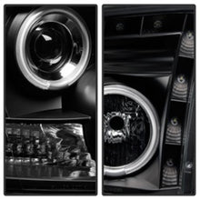Load image into Gallery viewer, Spyder Dodge Ram 1500 09-14 Projector Headlights Halogen- CCFL Halo LED - Blk PRO-YD-DR09-CCFL-BK
