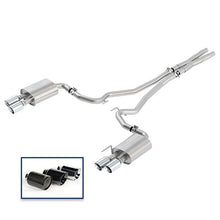 Load image into Gallery viewer, Ford Racing 2018+ Mustang GT 5.0L Cat-Back Extreme Exhaust System w/ Quad Chrome Tips
