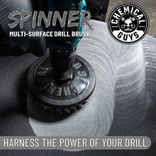 Load image into Gallery viewer, Chemical Guys Carpet Brush w/Drill Attachment - Light Duty
