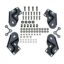 Load image into Gallery viewer, Westin 1999-2016 Ford F-250/350/450/550HD Crew Cab Platinum 4 Oval Nerf Step Bars - Black
