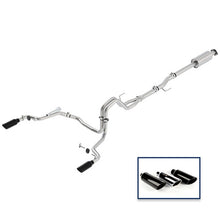Load image into Gallery viewer, Ford Racing 15-18 F-150 5.0L Cat-Back Extreme Exhaust System Rear Exit w/ Black Chrome Tips
