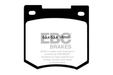 Load image into Gallery viewer, EBC 67-68 Sunbeam Tiger 4.7 Redstuff Front Brake Pads
