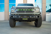 Load image into Gallery viewer, DV8 Offroad 2021 Ford Bronco Capable Bumper Slanted Front License Plate Mount
