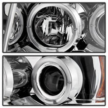 Load image into Gallery viewer, Spyder Nissan Titan 04-14/Armada 04-07 Projector Headlights LED Halo LED Chrm PRO-YD-NTI04-HL-C
