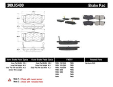 Load image into Gallery viewer, StopTech Performance 91-11/00 Infiniti G20/95-10/00 I30/I35 / 9/90-10/00 Maxima Rear Brake Pads

