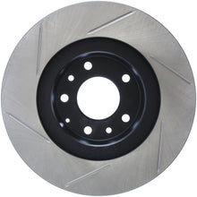 Load image into Gallery viewer, StopTech Power Slot 93-95 Mazda RX-7 SportStop Slotted Front Left Rotor
