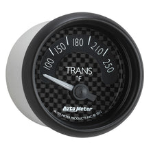 Load image into Gallery viewer, Autometer GT Series 52mm Short Sweep Electronic 100-250 Deg F Transmission Temperature
