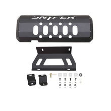 Load image into Gallery viewer, Westin/Snyper 07-17 Jeep Wrangler Muffler Skid Plate - Textured Black

