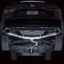 Load image into Gallery viewer, AWE Tuning 22+ Honda Civic Si/Acura Integra Track Edition Catback Exhaust - Dual Chrome Silver Tips

