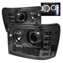 Load image into Gallery viewer, Spyder GMC Sierra 1500/2500/3500 07-13 Projector Headlights LED Halo- LED Smoke PRO-YD-GS07-HL-SM
