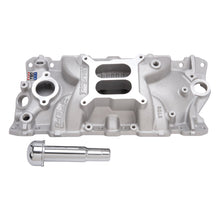 Load image into Gallery viewer, Edelbrock Intake Manifold Performer Eps w/ Oil Fill Tube And Breather for Small-Block Chevy
