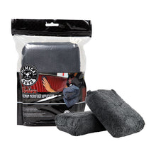 Load image into Gallery viewer, Chemical Guys Workhorse Microfiber Applicator - 5in x 3in x 1.5in - Black - 2 Pack
