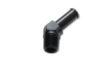Load image into Gallery viewer, Vibrant 1/2in NPT to 1/2in Barb 45 Degree Fitting - Aluminum
