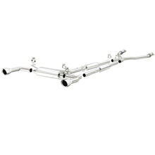 Load image into Gallery viewer, MagnaFlow 14 Infiniti Q50 V6 3.7L Cat-Back Polished Stainless Tips Dual Split Rear Exit Exhaust
