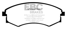 Load image into Gallery viewer, EBC 92-95 Hyundai Elantra 1.6 Yellowstuff Front Brake Pads
