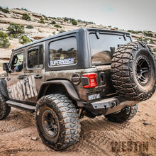 Load image into Gallery viewer, Westin 18-19 Jeep Wrangler JL WJ2 Rear Bumper w/  Sensors (Excl. Wrangler JK) - Textured Black
