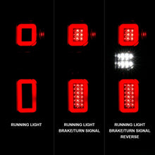 Load image into Gallery viewer, Anzo 19-21 Chevy Silverado Full LED Tailights Black Housing Clear Lens G2 (w/C Light Bars)
