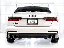 Load image into Gallery viewer, AWE Tuning 19-23 Audi C8 S6/S7 2.9T V6 AWD Touring Edition Exhaust - Chrome Silver Tips
