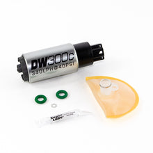 Load image into Gallery viewer, DeatschWerks 340lph DW300C Compact Fuel Pump w/ 06-11 Civic Set Up Kit (w/o Mounting Clips)

