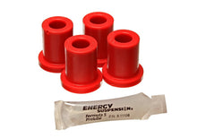 Load image into Gallery viewer, Energy Suspension .563 ID x 1.320 OD (Bushing Dims) Red Universal Link - Flange Type Bushiings
