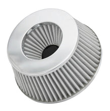 Load image into Gallery viewer, Spectre Adjustable Conical Air Filter 2-1/2in. Tall (Fits 3in. / 3-1/2in. / 4in. Tubes) - White
