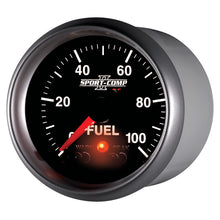 Load image into Gallery viewer, Autometer Sport-Comp II 52mm 0-100 PSI Fuel Pressure Gauge
