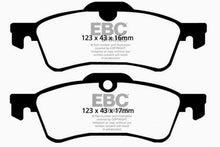 Load image into Gallery viewer, EBC 02-03 Mini Hardtop 1.6 Redstuff Rear Brake Pads
