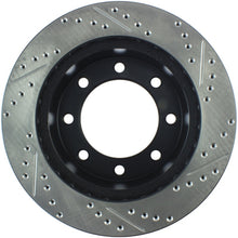 Load image into Gallery viewer, StopTech 00-05 Ford Excursion 4WD / 99-04 F250/F350 Pickup Front Slotted &amp; Drilled Right Rotor
