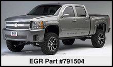 Load image into Gallery viewer, EGR 07-13 Chev Silverado 6-8ft Bed Bolt-On Look Fender Flares - Set
