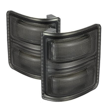 Load image into Gallery viewer, xTune Ford Superduty 08-14 F250-F550 Amber LED Mirror Signal Lens - Smoke ACC-LED-FDSD08-MR-SM
