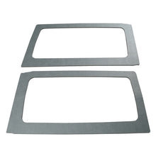 Load image into Gallery viewer, DEI 11-18 Jeep Wrangler JK 2-Door Boom Mat Rear Side Window Trim - 2 Piece - Gray Leather Look
