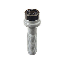 Load image into Gallery viewer, McGard Wheel Lock Bolt Set - 4pk. (Radius Seat) M14X1.5 / 17mm Hex / 45.0mm Shank Length - Black
