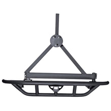 Load image into Gallery viewer, Rugged Ridge RRC Tire Carrier Black 87-06 Jeep Wrangler
