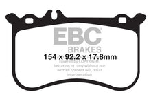 Load image into Gallery viewer, EBC 10-11 Mercedes-Benz CL550 5.5 AMG Sport Pkg Redstuff Front Brake Pads
