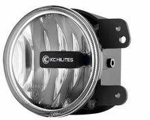 Load image into Gallery viewer, KC HiLiTES 10-18 Jeep JK 4in. Gravity G4 LED Light 10w SAE/ECE Clear Fog Beam (Single)
