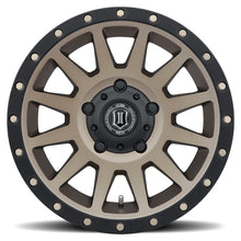 Load image into Gallery viewer, ICON Compression 17x8.5 5x150 25mm Offset 5.75in BS 110.1mm Bore Bronze Wheel
