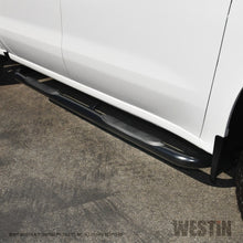 Load image into Gallery viewer, Westin 2019 Chevrolet Silverado/Sierra 1500 Crew Cab E-Series 3 Nerf Step Bars - Black
