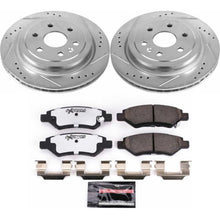 Load image into Gallery viewer, Power Stop 10-16 Cadillac SRX Rear Z26 Street Warrior Brake Kit
