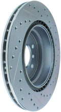 Load image into Gallery viewer, StopTech Select Sport 07-13 BMW 335i Slotted &amp; Drilled Vented Right Rear Brake Rotor
