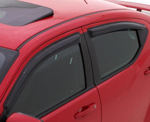 Load image into Gallery viewer, AVS 14-18 Mazda 3 Hatch Ventvisor Outside Mount Window Deflectors 4pc - Smoke
