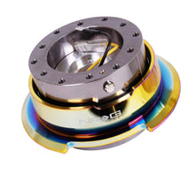 Load image into Gallery viewer, NRG Quick Release Gen 2.8 - Gun Metal Body / Neochrome Ring
