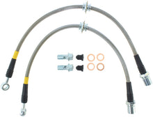 Load image into Gallery viewer, StopTech Stainless Steel Front Brake Lines 91-95 Toyota MR2
