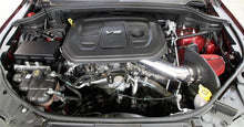 Load image into Gallery viewer, Spectre 16-18 Jeep Grand Cherokee V6-3.6L F/I Air Intake Kit - Polished w/Red Filter
