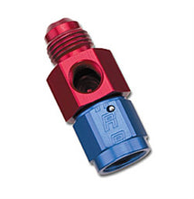 Load image into Gallery viewer, Russell Performance -6 AN Fuel Pressure Take off (Red/Blue)
