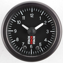 Load image into Gallery viewer, Autometer Stack Analog Clock Gauge - Black
